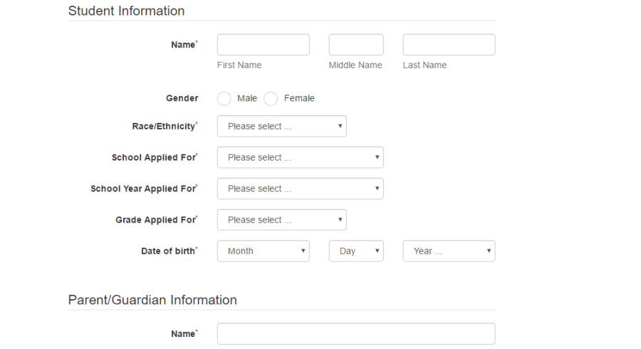 Application Form